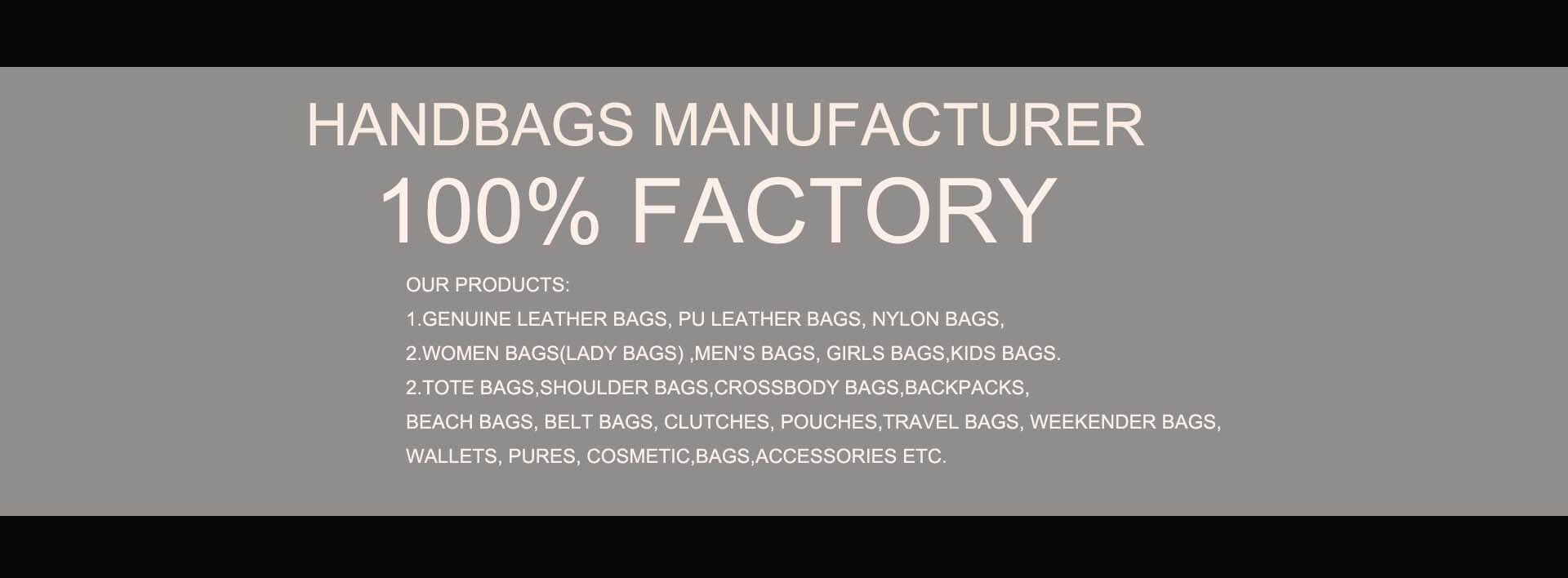 Lide High-Quality Leather Bags Design Manufacturing